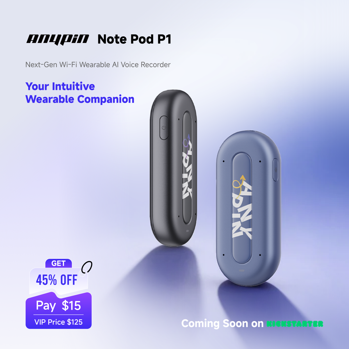 ANYPIN Note Pod P1 - Deposit Reservation